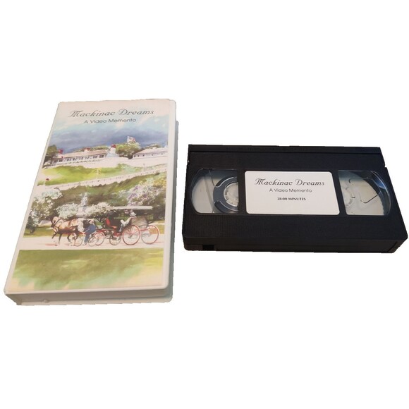 Mackinac Dreams A Video Momento VHS 1991 Mackinac Island, Michigan - Picture 3 of 3